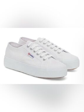 Superga White Platform 2790 sneakers
